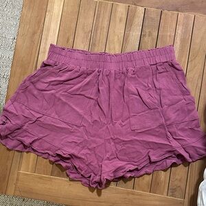 Women's Mauve Shorts